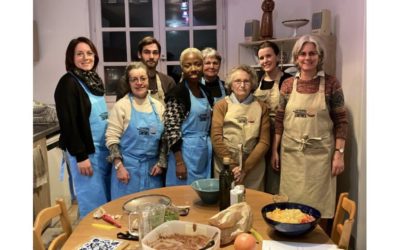 Une première à Villefranche : un dîner partagé entre « Vivre ensemble en Calade » et « Les petites Cantines »